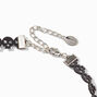 Black Skull &amp; Spider Tattoo Choker Necklaces - 2 Pack,