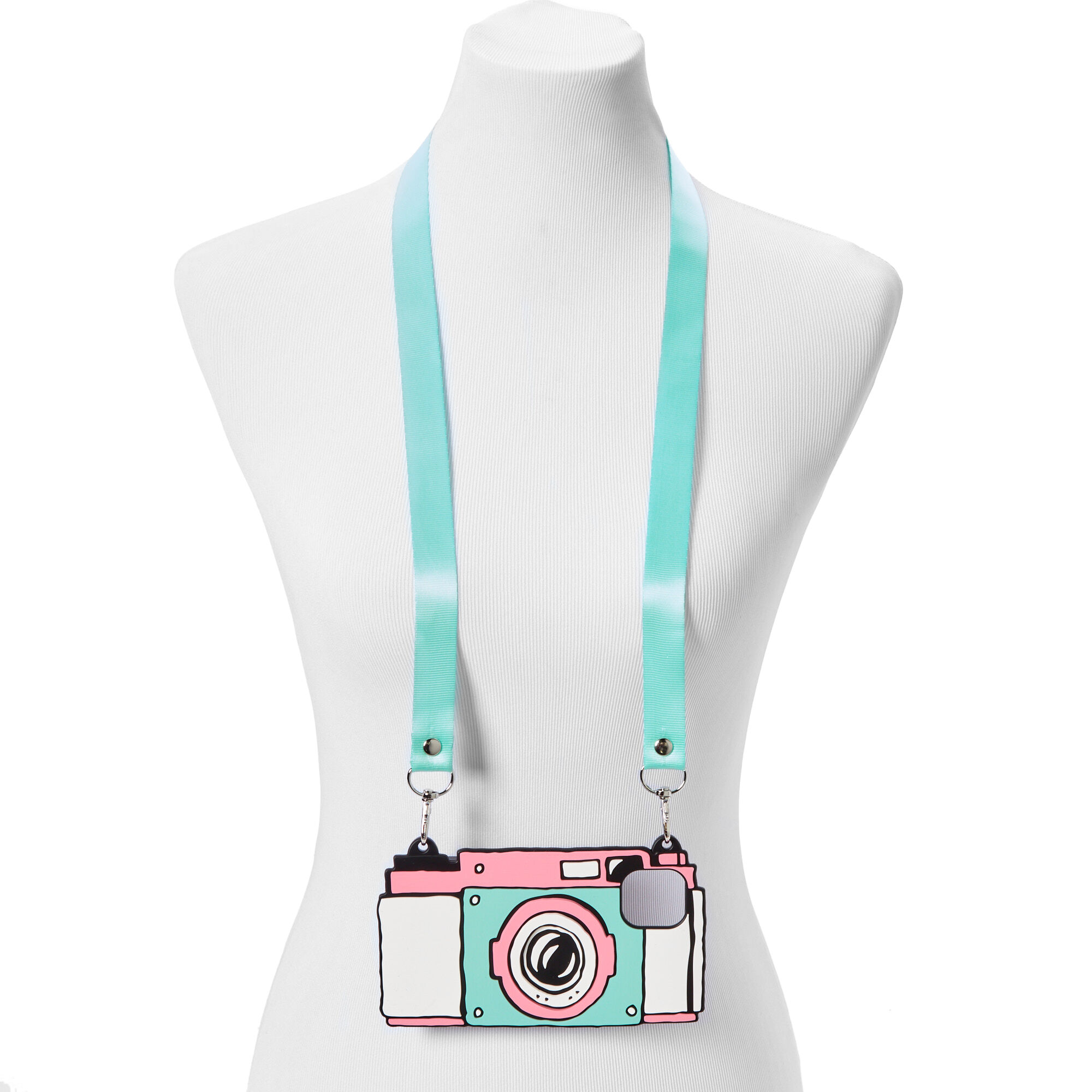 Pastel Camera Silicone Phone Case - Fits iPhone® 11,
