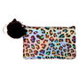 Holographic Rainbow Leopard Coin Purse - Silver,