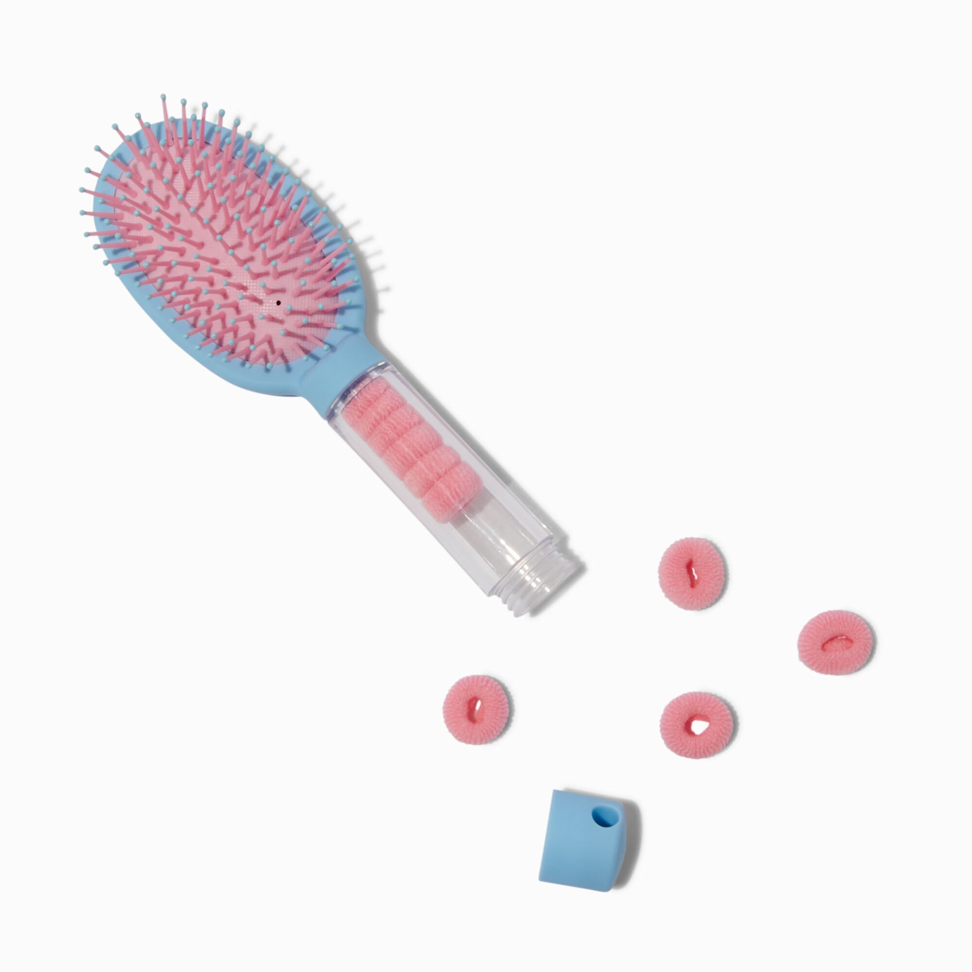 Disney Stitch Claire's Exclusive Slumber Party Hair Brush Set,