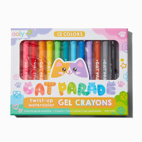 ooly&reg; Cat Parade Twist-Up Watercolor Gel Crayons - 12 Pack,
