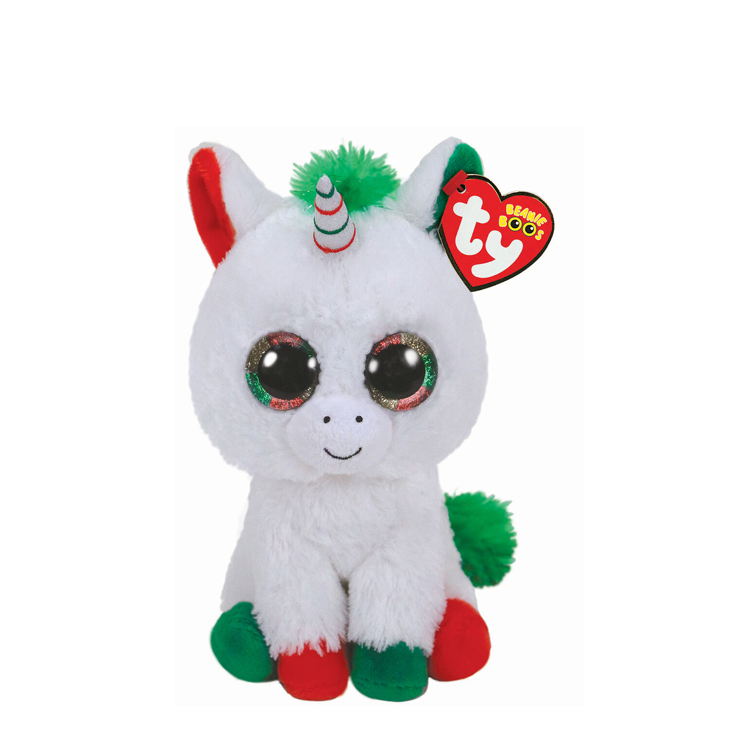 ty beanie boo candy cane unicorn