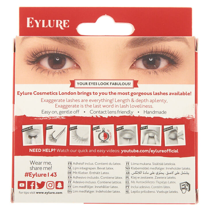 Eylure No. 143 Exaggerate False Lashes,