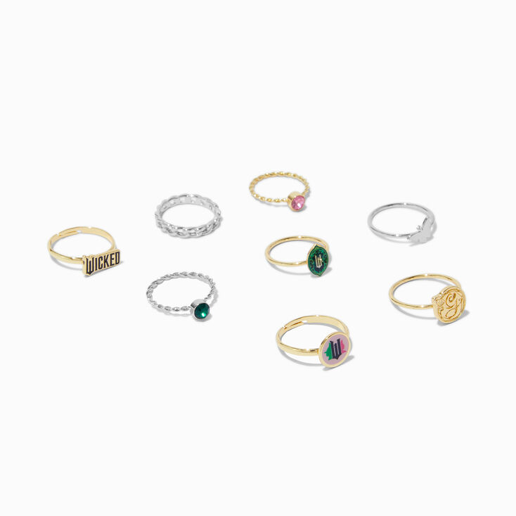 Bagues Wicked&trade; - Lot de 8,