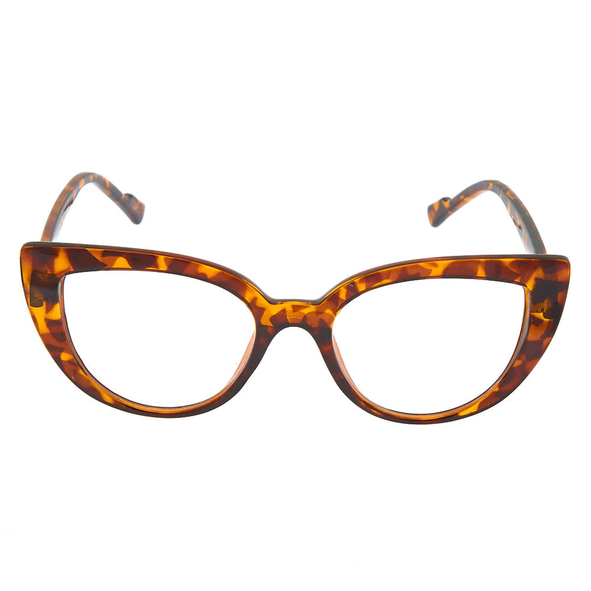 Tortoise Shell Cat Eye Frames - Brown | Claire's US