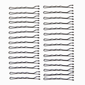 Basic Bobby Pins - Black, 30 Pack,