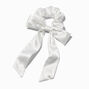 Claire&#39;s Club Ivory Satin Hair Scrunchie Scarf,