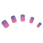 Glitter Ombre Faux Nail Set - Pink, 24 Pack,