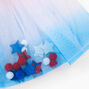 Red, White, &amp; Blue Shakey Confetti Tulle Tutu,