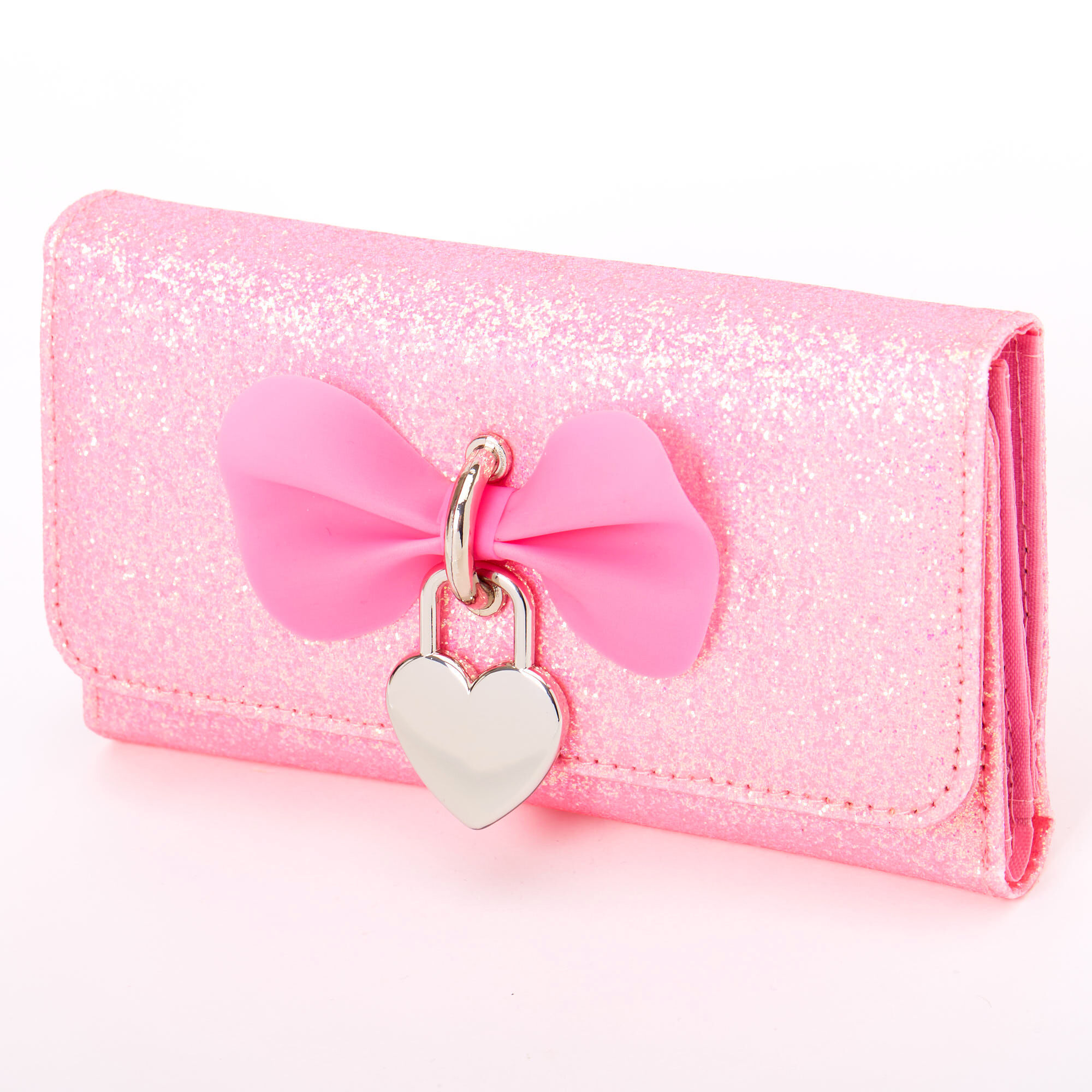 Glitter deals pink purse