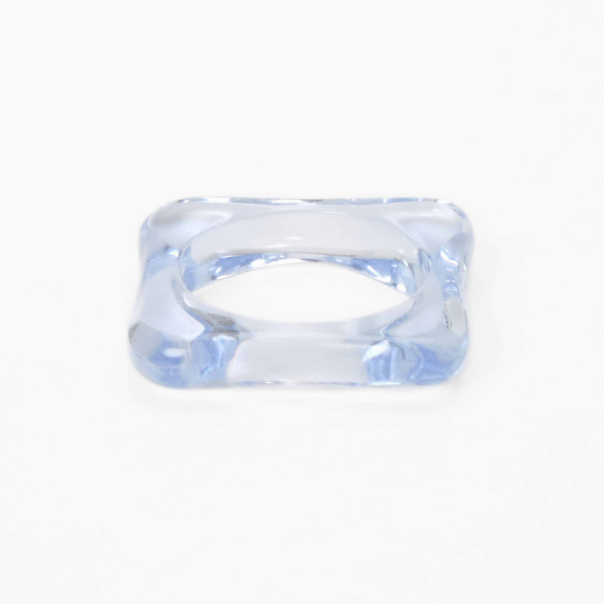 Blue resin ring new arrivals