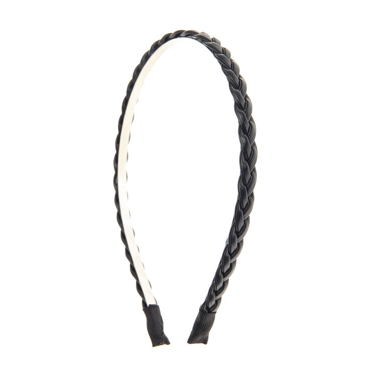 Claire's Bandeau tressé noir