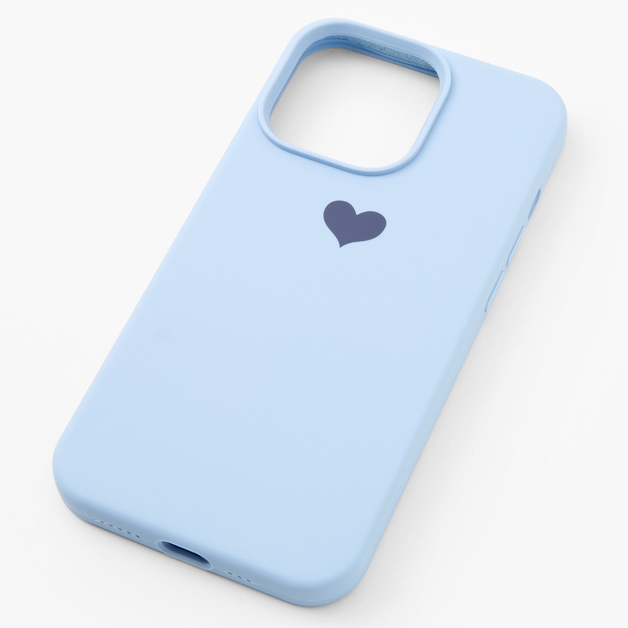 View Claires Heart Phone Case Fits Iphone 13 Pro Baby Blue information