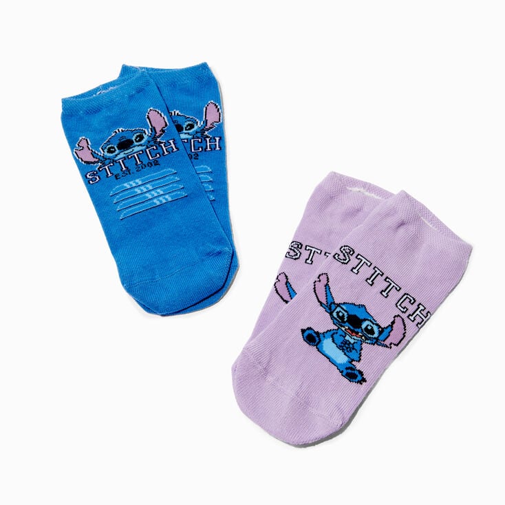 Disney Stitch Cozy Crew Socks - 2 Pack,