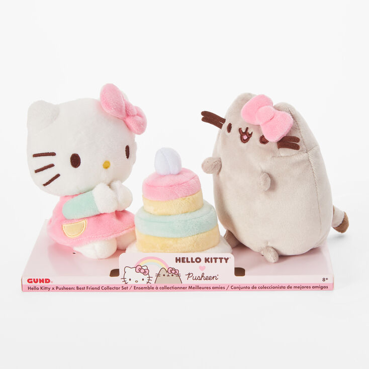 Pusheen&reg; x Hello Kitty&reg; Best Friend Collector Set - Pink, 3 Pack,