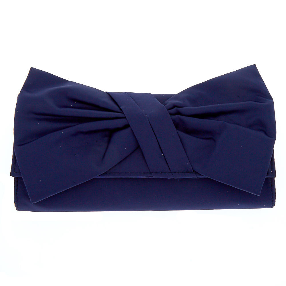 navy blue clutch purse