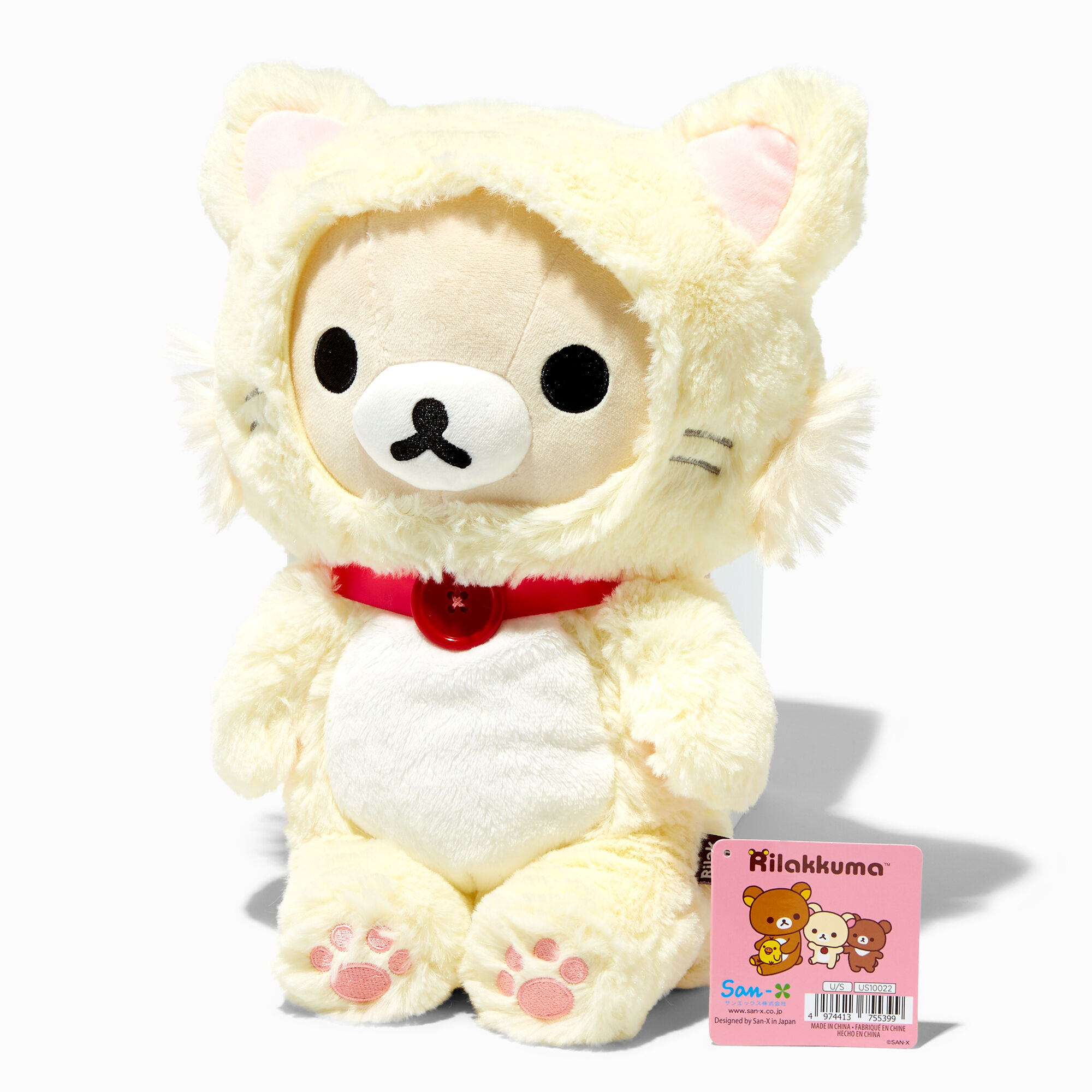 Rilakkuma plush cat sale