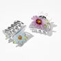Claire&#39;s Club Butterfly Garden Glitter Hair Claws &#40;2 Pack&#41;,
