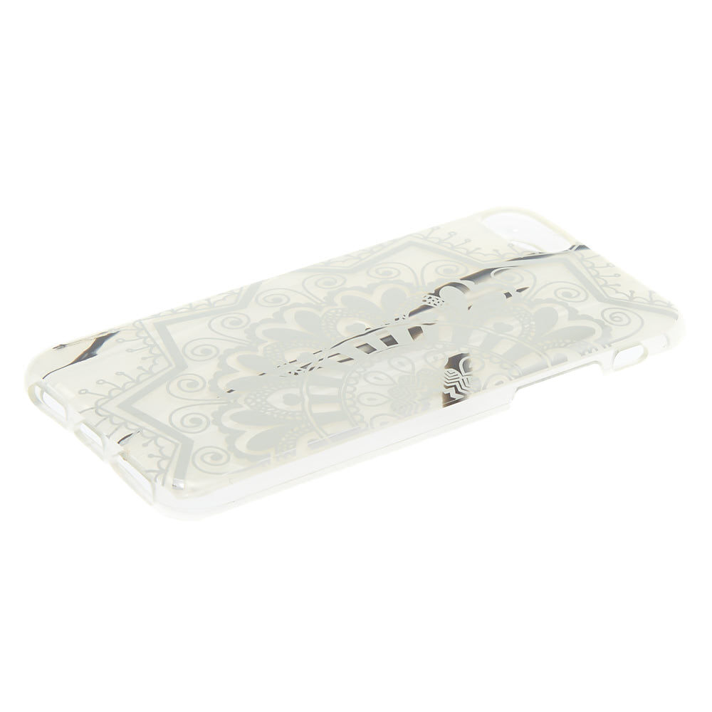 Slate Grey Mandala Phone Case - Fits iPhone 6/7/8,