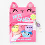 Kitty Candy Furry Lock Diary - Pink,
