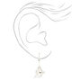 Silver Halloween Stud &amp; Hoop Earrings - 6 Pack,