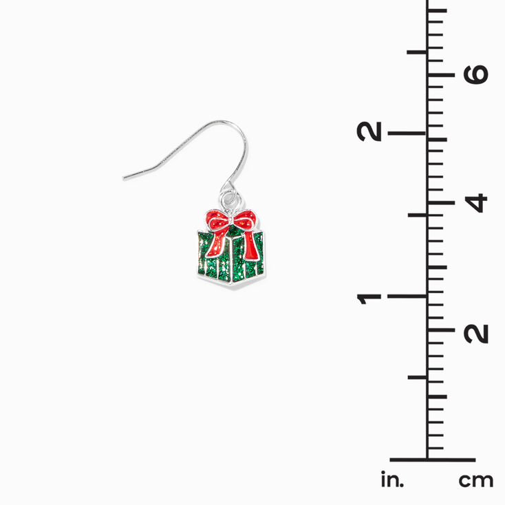 Christmas Gifts, Brussels Sprouts, &amp; Ornaments 1&#39;&#39; Drop Earrings - 3 Pack,