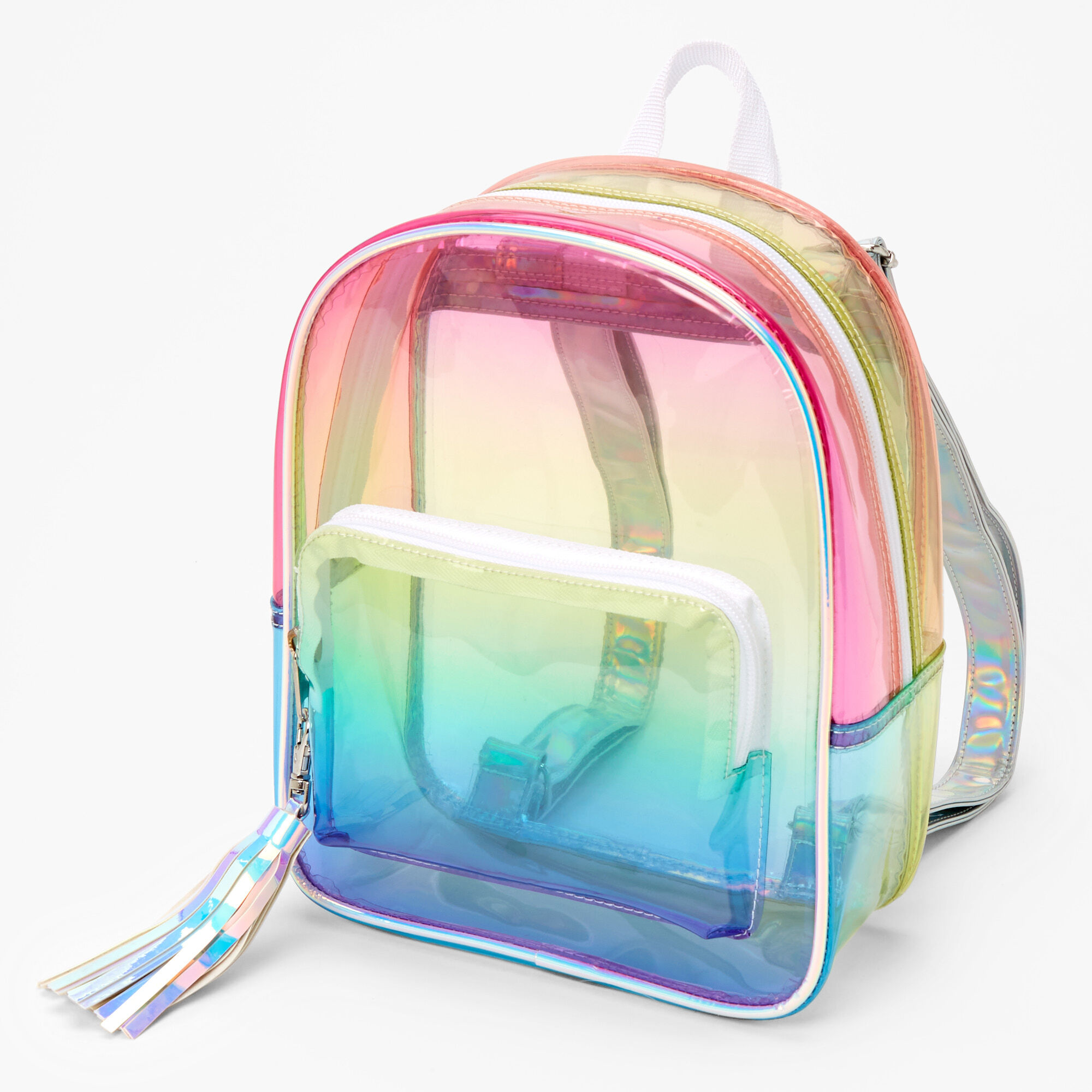 Claire's clearance clear backpack