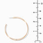 Gold-tone 60MM Double Hoop Earrings,
