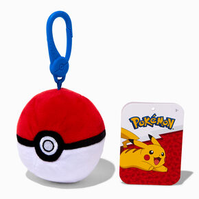 Pok&eacute;mon&trade; 6&quot; Pok&eacute; Ball Plush Bag Clip,