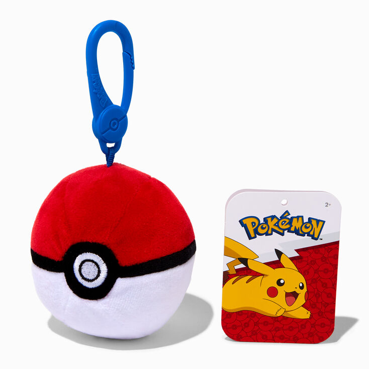 Pok&eacute;mon&trade; 6&quot; Pok&eacute; Ball Plush Bag Clip,