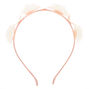 Ivory Flower &amp; Butterfly Headband,