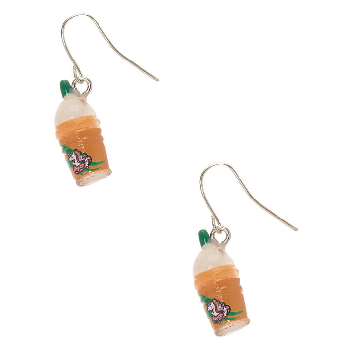1 Unicorn Frappe Drop Earrings Claire S Us