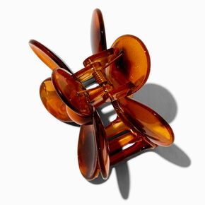Tortoiseshell Flower Medium Hair Claw,