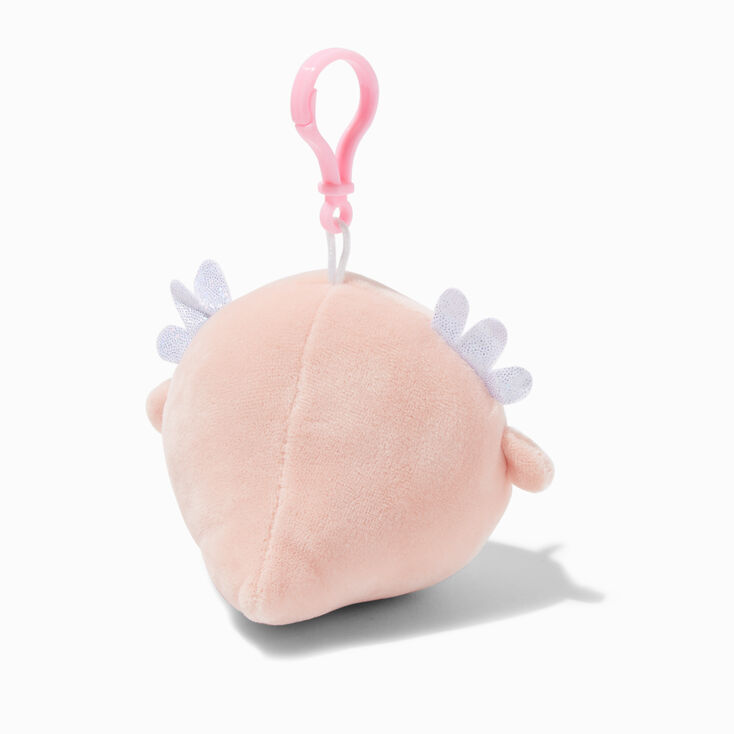 Squishmallows&trade; 3.5&#39;&#39; Archie the Axolotl Plush Bag Clip,