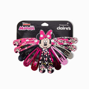 Disney Minnie Mouse Snap Hair Clips - 12 Pack,