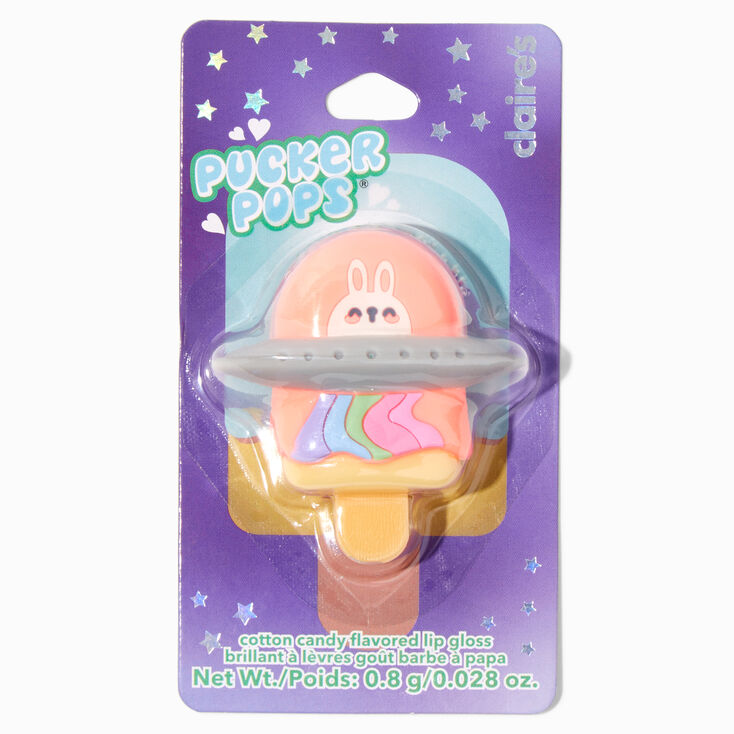 Pucker Pops&reg; Space Bunny Lip Gloss - Cotton Candy,