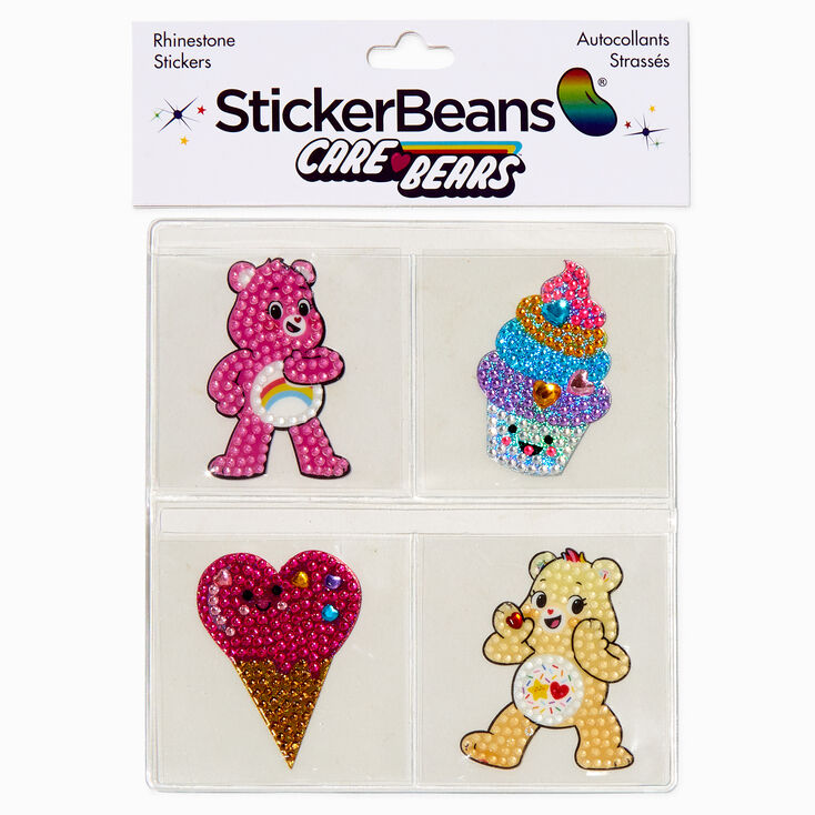 StickerBeans&reg; x Care Bears&trade; Rhinestone Sticker Set - 4 Pack,