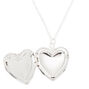 Silver Pastel Unicorn Heart Locket Pendant Necklace,