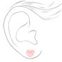 Boucles d&rsquo;oreilles autocollantes tons de rose Claire&#39;s&nbsp;Club - Lot de 30,