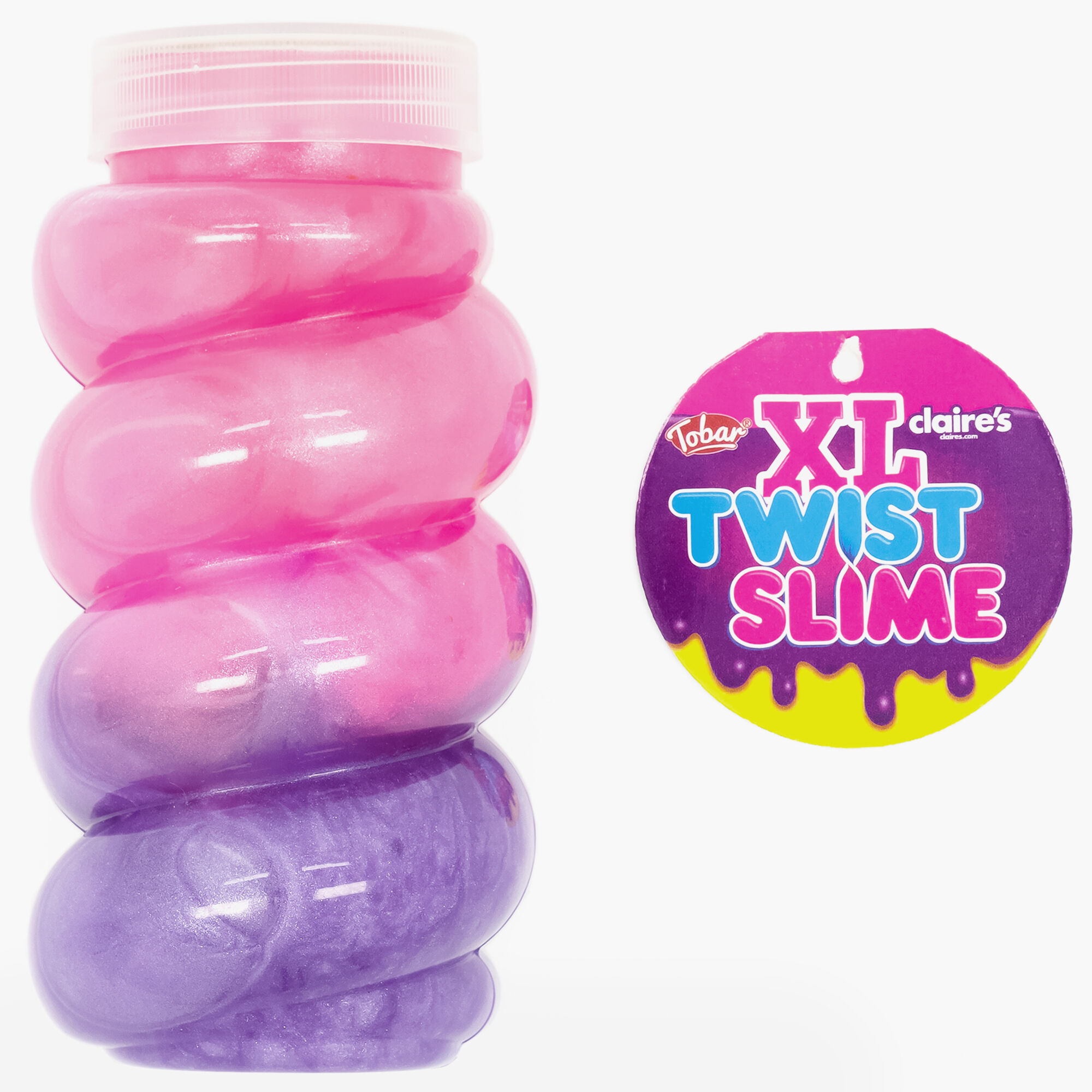 Claire's Slime torsadé XL – Les modèles peuvent varier