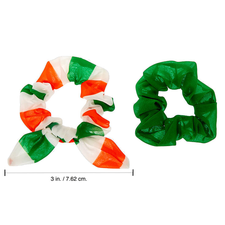 Small Luck of the Irish Hair Scrunchies - 2 Pack,