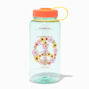 Daisy Peace Sign Motivational Water Bottle,