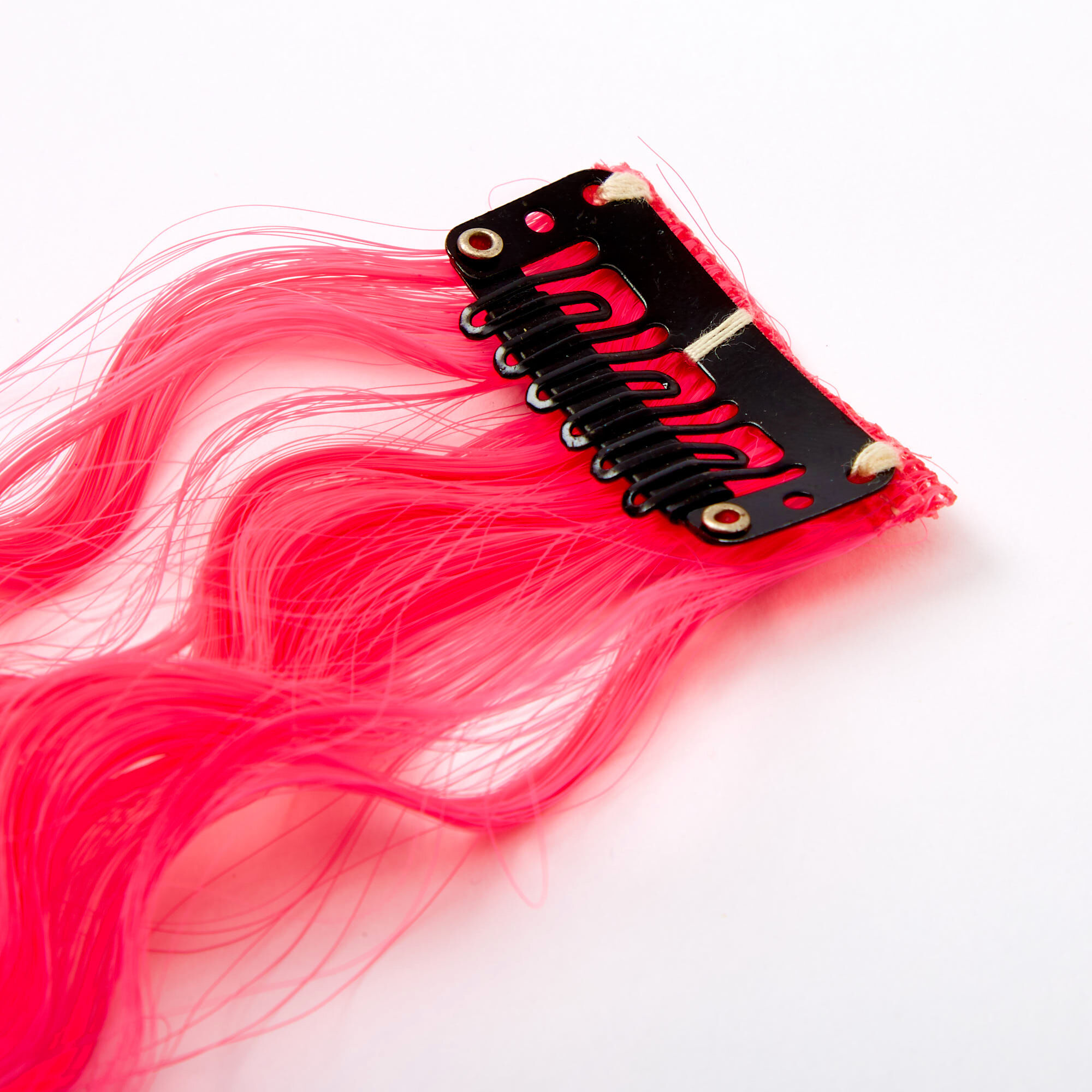 Pink hair deals extensions