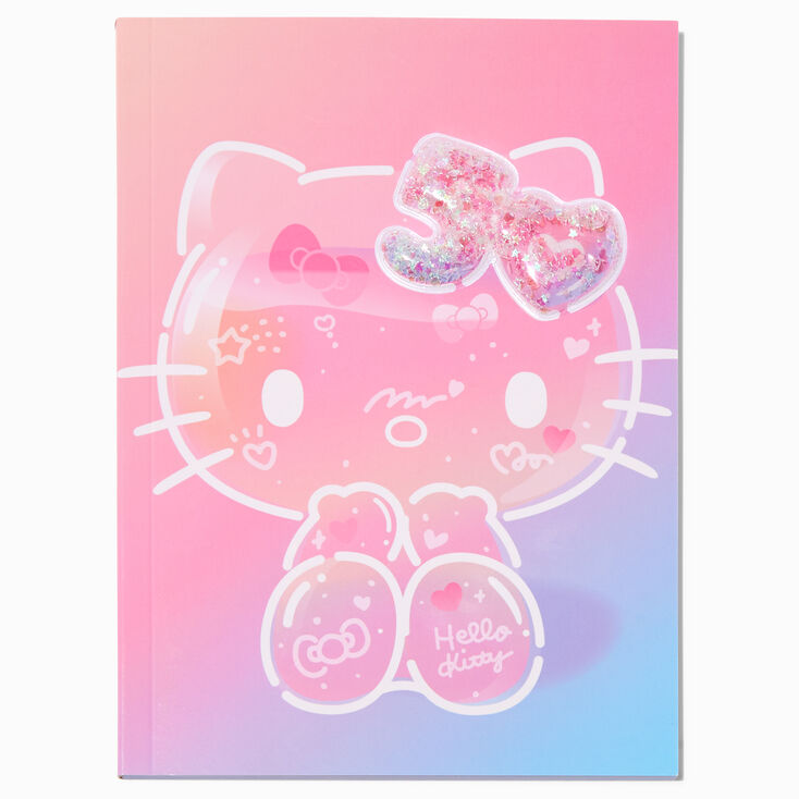 Hello Kitty&reg; 50th Anniversary Claire&#39;s Exclusive Notebook ,