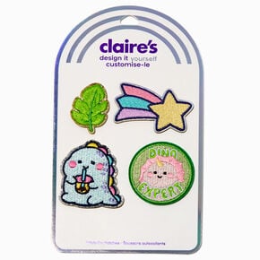 DIY Dinosaur Stick-On Patches - 4 Pack,