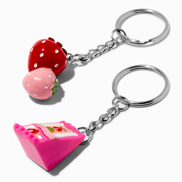 Sweets & Pastry Best Friends Keychains - 5 Pack
