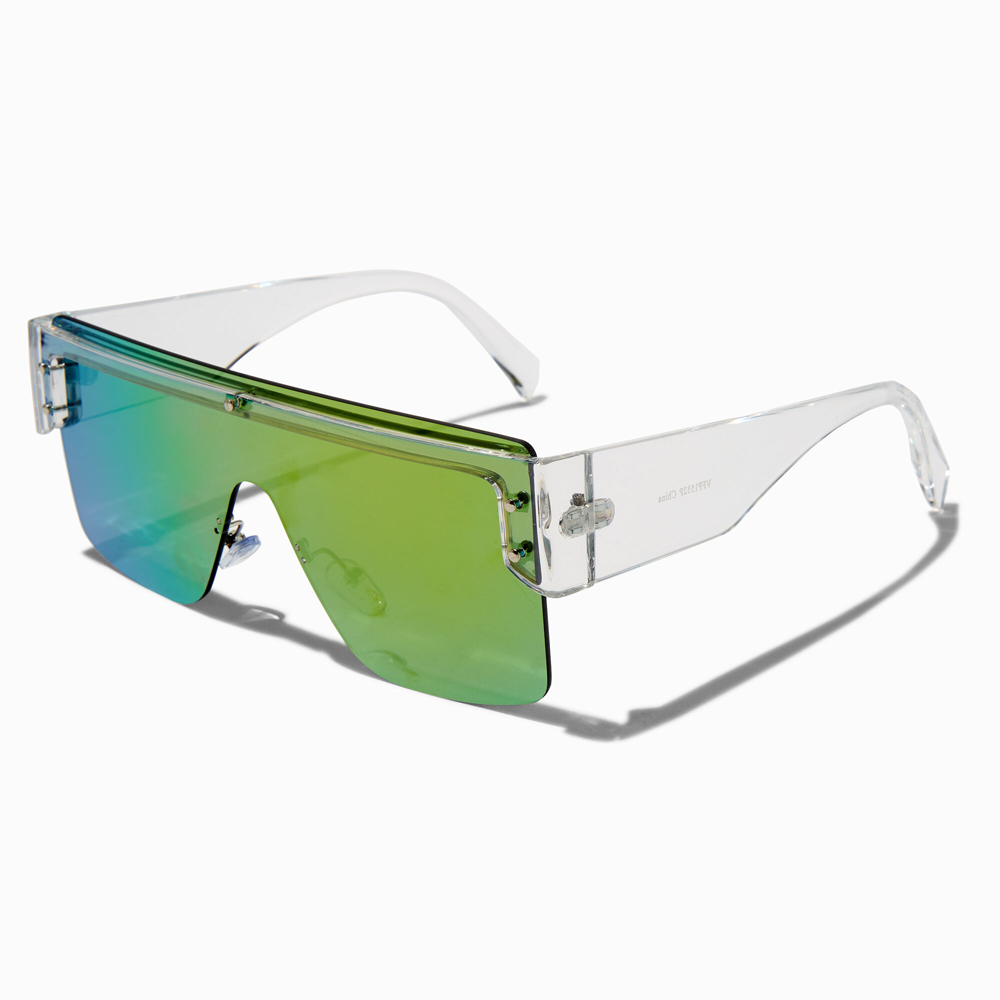 Pink shield sunglasses online