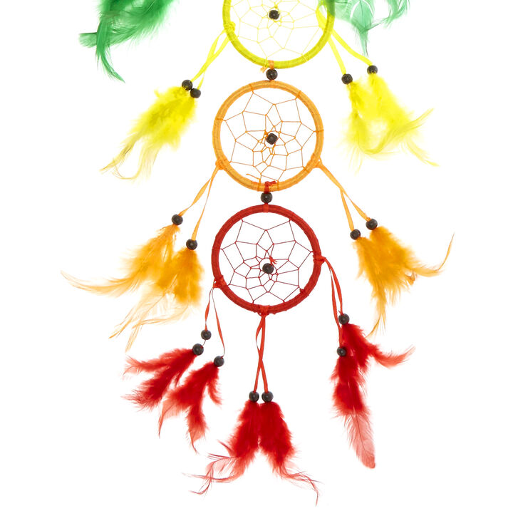 Long Rainbow Dreamcatcher Wall Art,