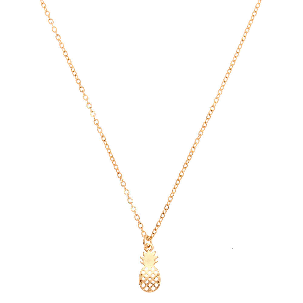 Small discount pineapple necklace