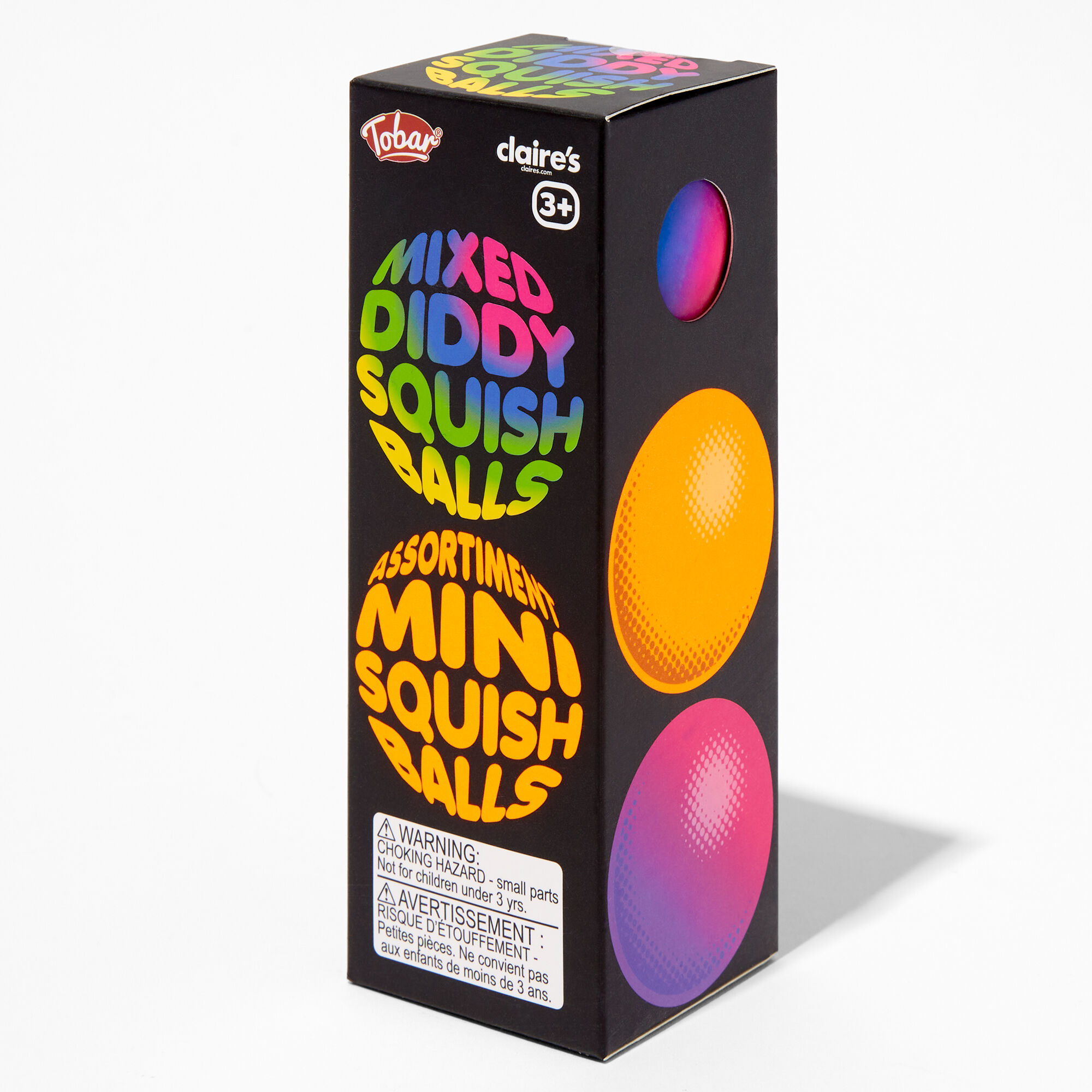 Tobar® Mixed Diddy Squish Balls Fidget Toy - Styles Vary,